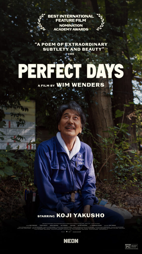 Perfect days plakat